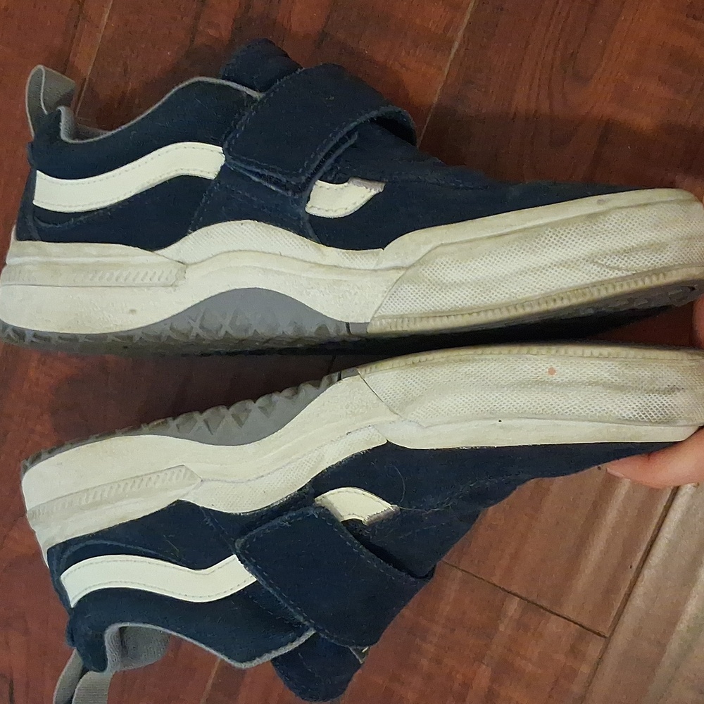 Vans Kyle Walker Navy Skate Shoes - Picture 3 of 8